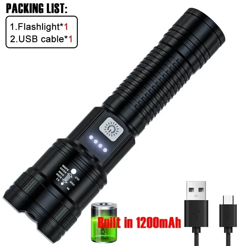 XHP50 2000 Lumens Torch